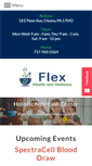 Mobile Screenshot of flexhealthandwellness.com